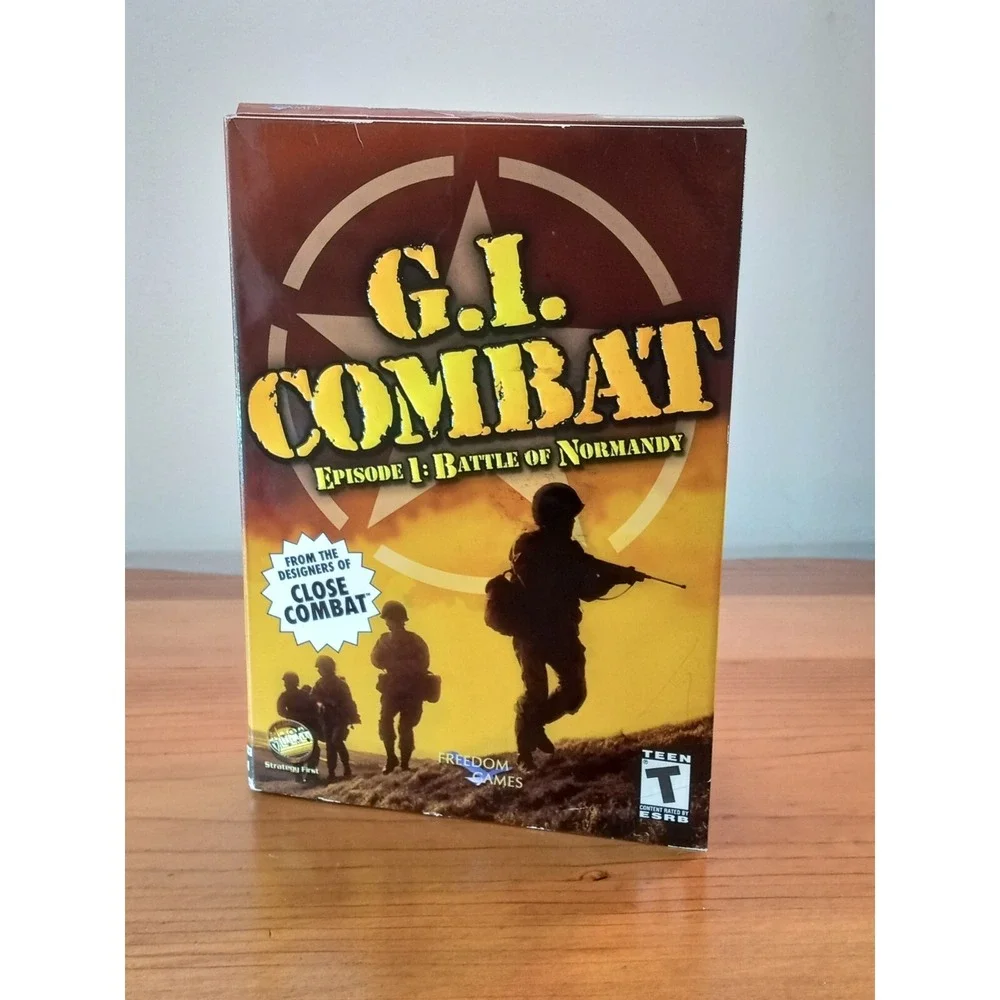 G.I. COMBAT Episode 1: Battle Of Normandy (Retro PC Game Win XP) New & Sealed🪖